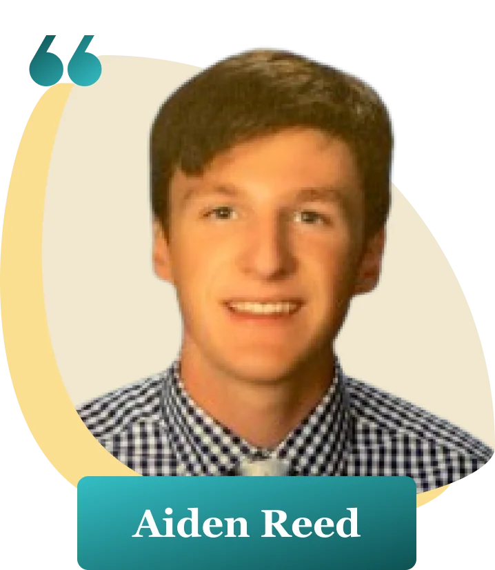 Aiden Reed - sharing success story from Jess Jarmo’s Career Coaching