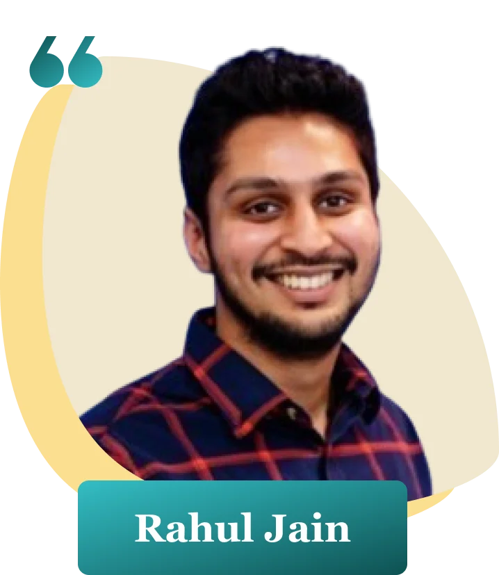 Rahul Jain - sharing success story from Jess Jarmo’s Career Coaching