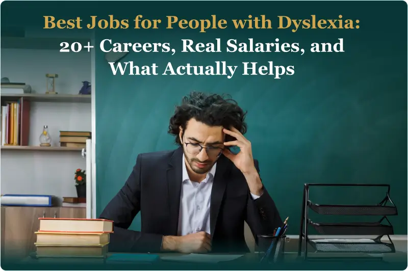 Best Jobs for People with Dyslexia: 20+ Careers, Real Salaries, and What Actually Helps